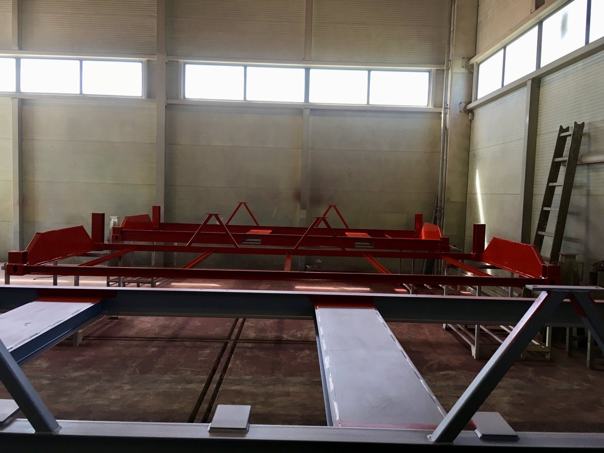 busy times in our factory. Great to see more #Storagers and #Sunfolds taking shape #offgrid #hydrogen #fuelcell