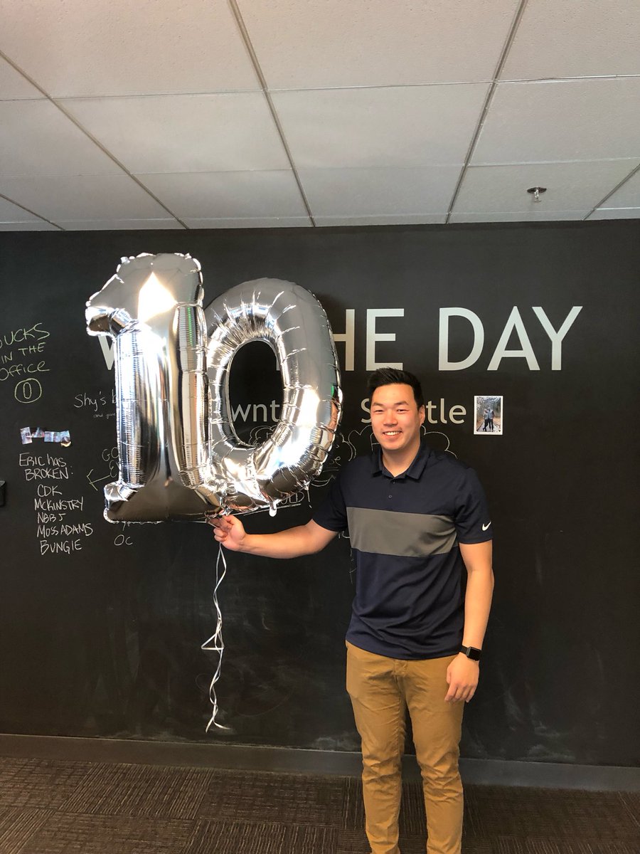 TracyStine's tweet photo. Congrats on your first 10k as an AM Kent!  Here’s to many more celebrations @Daniel_Soudah @TEKSeattleDT @LindsFleish @michelsenc https://t.co/qlvxG0lrBw