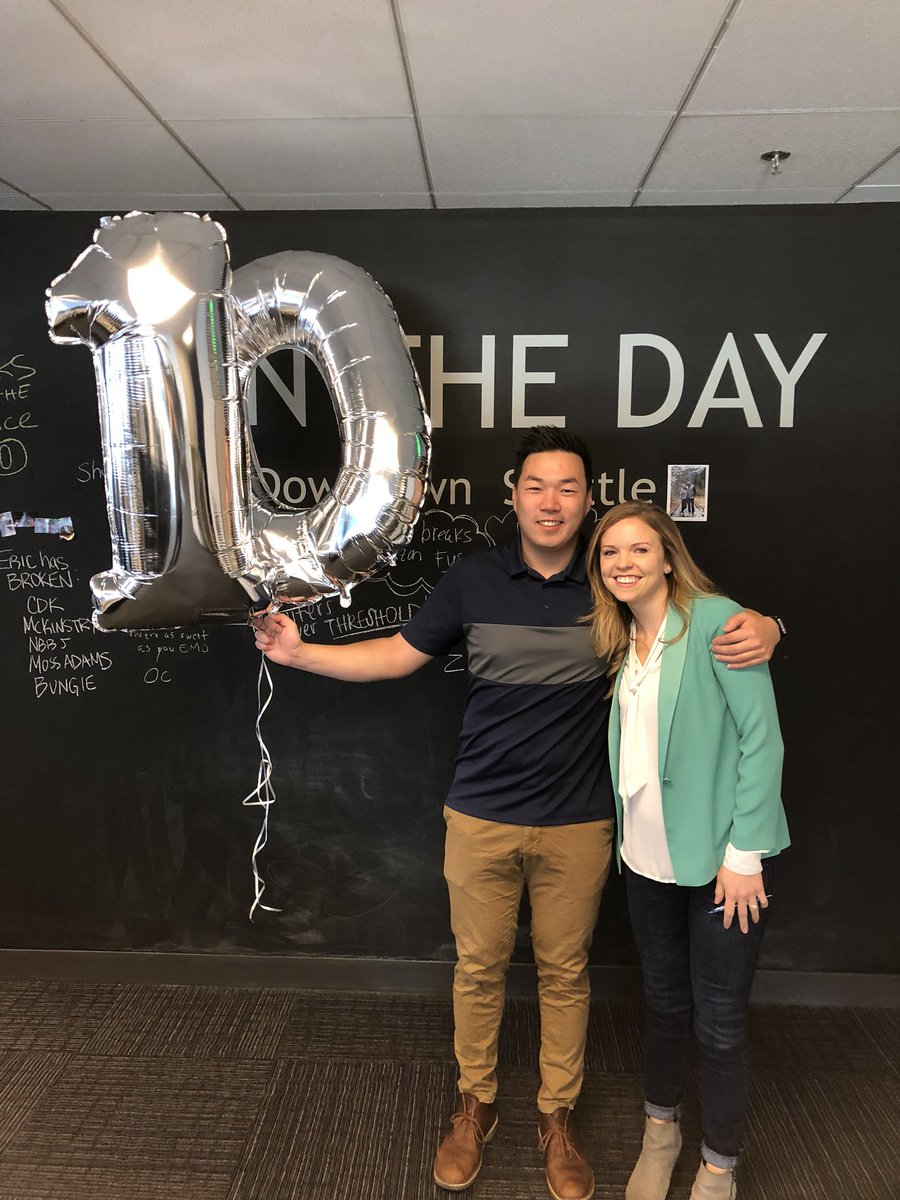 TracyStine's tweet photo. Congrats on your first 10k as an AM Kent!  Here’s to many more celebrations @Daniel_Soudah @TEKSeattleDT @LindsFleish @michelsenc https://t.co/qlvxG0lrBw