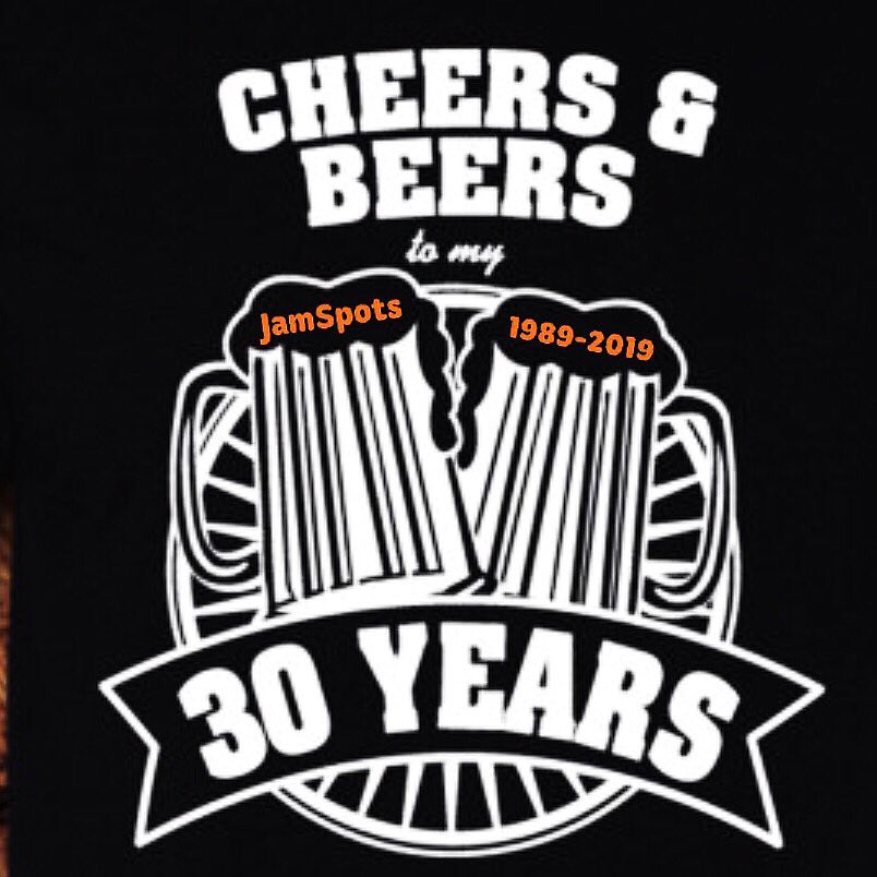 JamSpots's tweet image. In 2019 we will be celebrating 30 years of business. Time to start planning an epic party!
