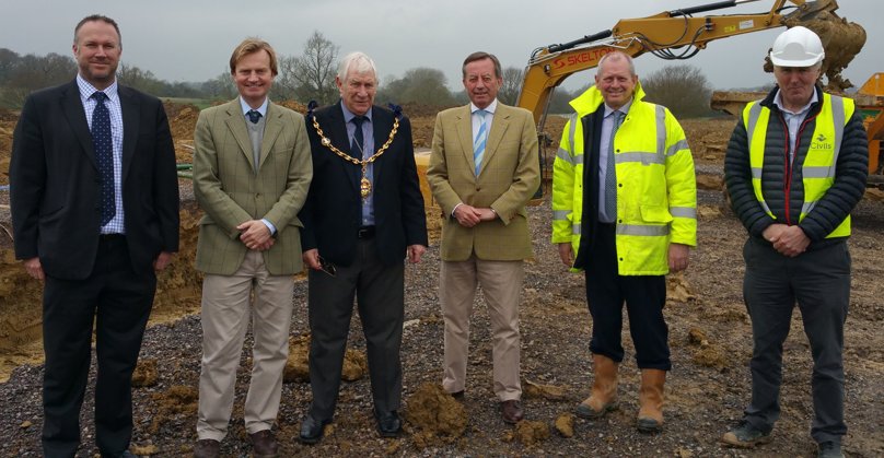 Great to have <a href="/maidstonemayor/">Mayor of Maidstone</a> visiting site at <a href="/berrygardensltd/">Berry Gardens Ltd</a> last Friday.