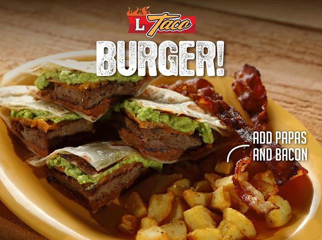 eat_l_taco's tweet photo. You donยดt know what to eatโtacos or hamburgerโ
WE MIX THEMโผ๏ธ come for your L Taco Burger
#ForeverHungry #LTaco #TexMex https://t.co/O3oALDSekT https://t.co/RUIpu9h6vi