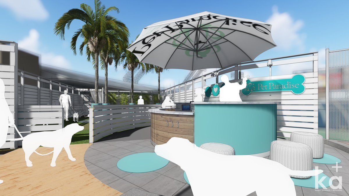 Jaguars's tweet photo. Now dogs can cheer on their cats at the game!

We’re excited to announce our partnership with @pparadiseresort to bring dog daycare to the South Fan Deck. https://t.co/zN420xPigH