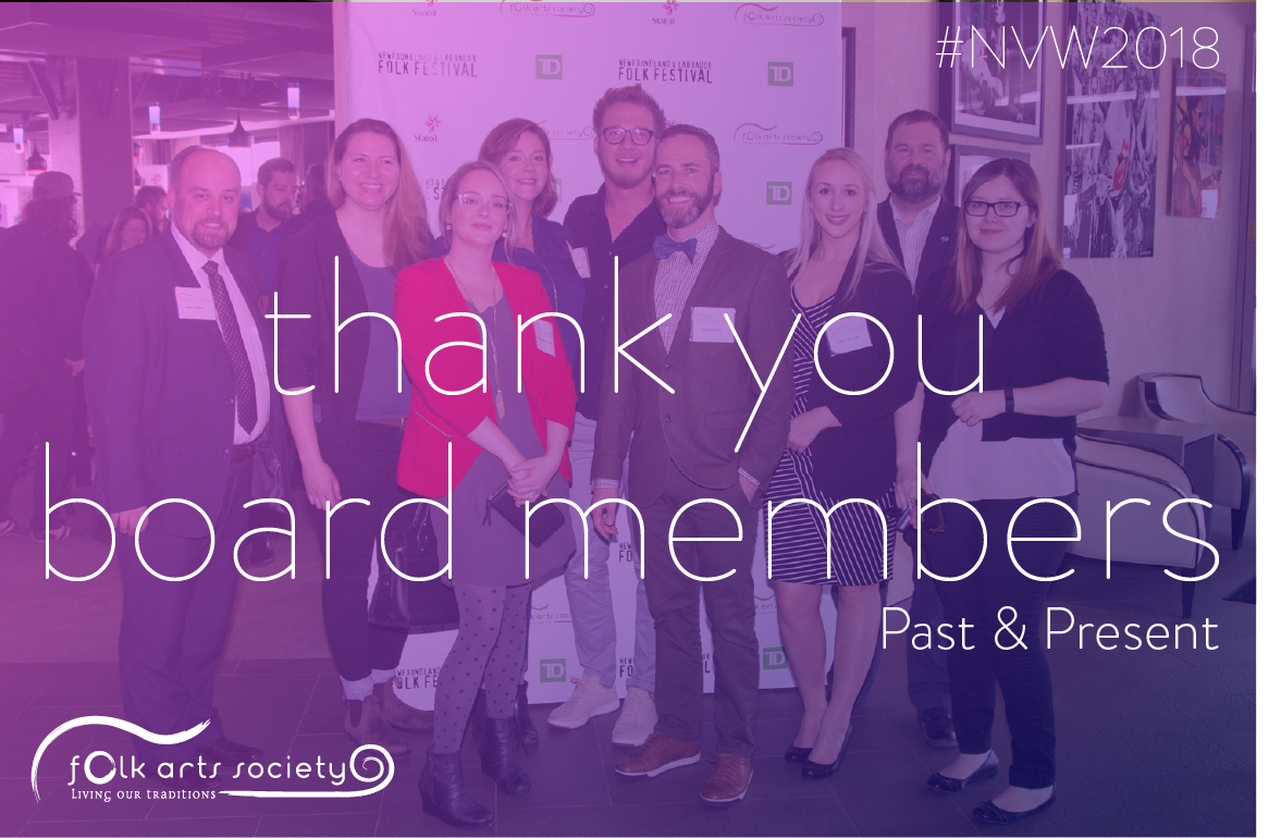 Much appreciation for the dedication of our Board Members, past and present. Your volunteer efforts helped build on a brilliant foundation of tradition #ThankYou #NVW2018