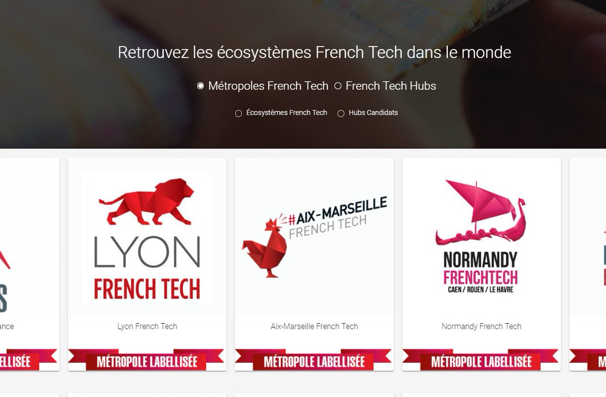Découvrez chaque jour sur <a href="/lespepitestech/">Les Pépites Tech</a> toutes les #startups françaises et votez pour vos favorites 🚀🇫🇷 ! Découvrez aussi toutes les métropoles et hubs <a href="/LaFrenchTech/">La French Tech</a> sur cet annuaire de référence. 
@LaFrenchTechEN <a href="/FrenchTechCtral/">French Tech Central</a>