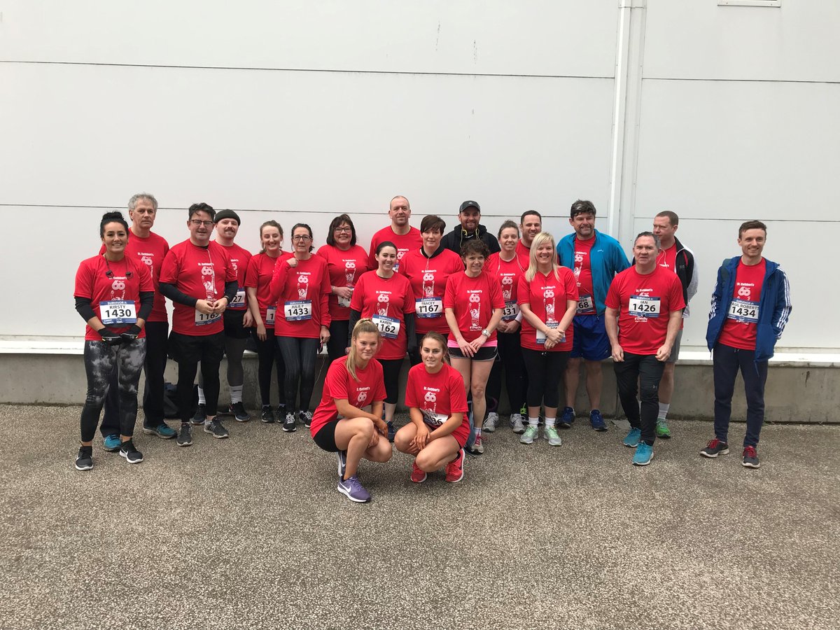 stcuthbertsCHS's tweet photo. Congratulations to our #StCuthberts4Precky Team who are now #NorthRoadSurvivors! They completed the @sthelens10krun on Sunday raising money for our Student Wellbeing Fund and @SPFCHARITY  We continue to receive donations - thank you❤️  #StCuthBEST
  https://t.co/L3DJHXwnsL https://t.co/p1yibfOEGt