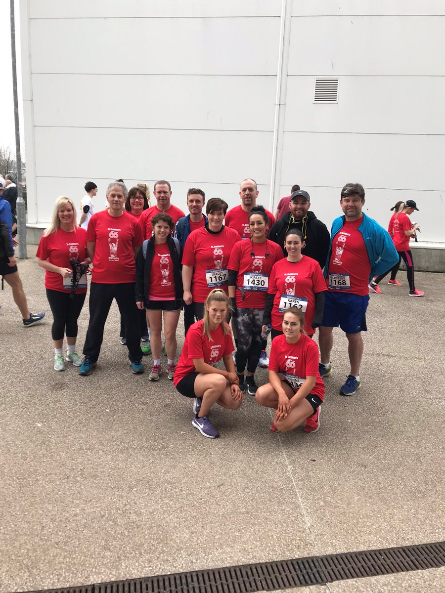 stcuthbertsCHS's tweet photo. Congratulations to our #StCuthberts4Precky Team who are now #NorthRoadSurvivors! They completed the @sthelens10krun on Sunday raising money for our Student Wellbeing Fund and @SPFCHARITY  We continue to receive donations - thank you❤️  #StCuthBEST
  https://t.co/L3DJHXwnsL https://t.co/p1yibfOEGt