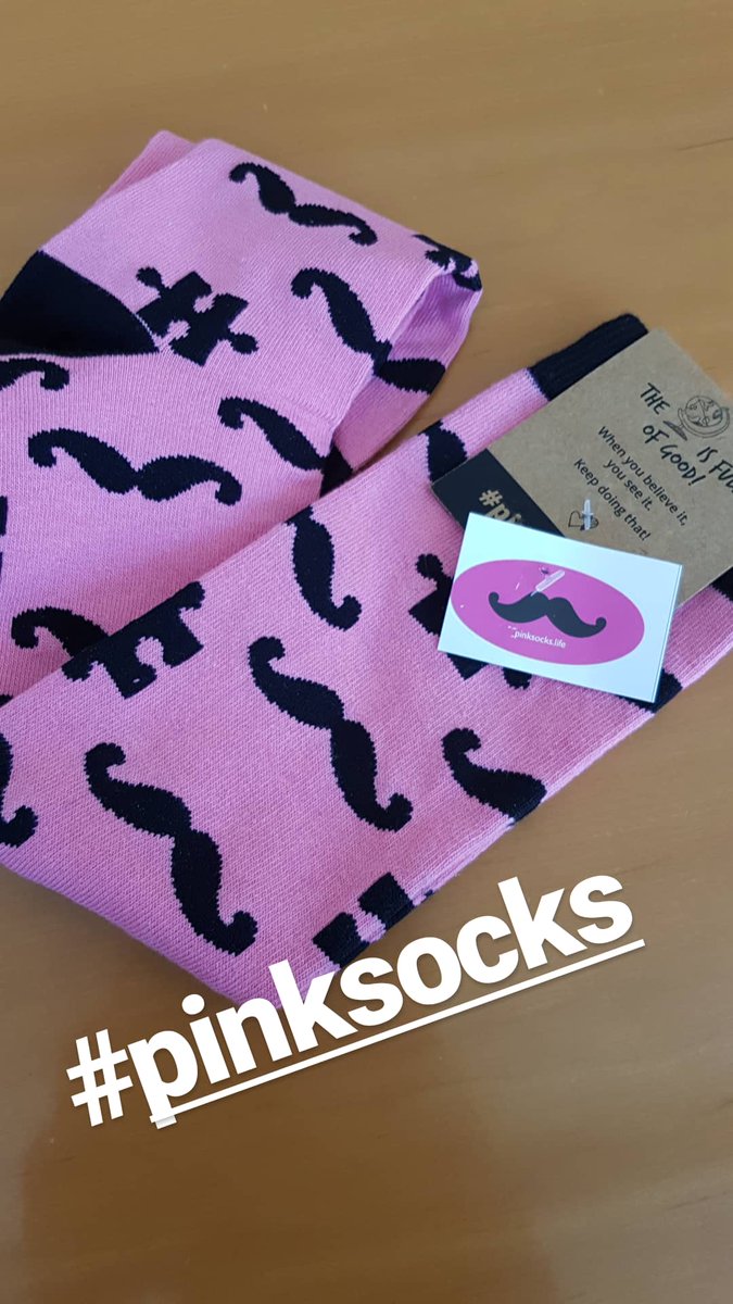 enamojca's tweet photo. Just got my own #pinksocks. Thank you @gcuzak 😀 https://t.co/1YExveo4FT