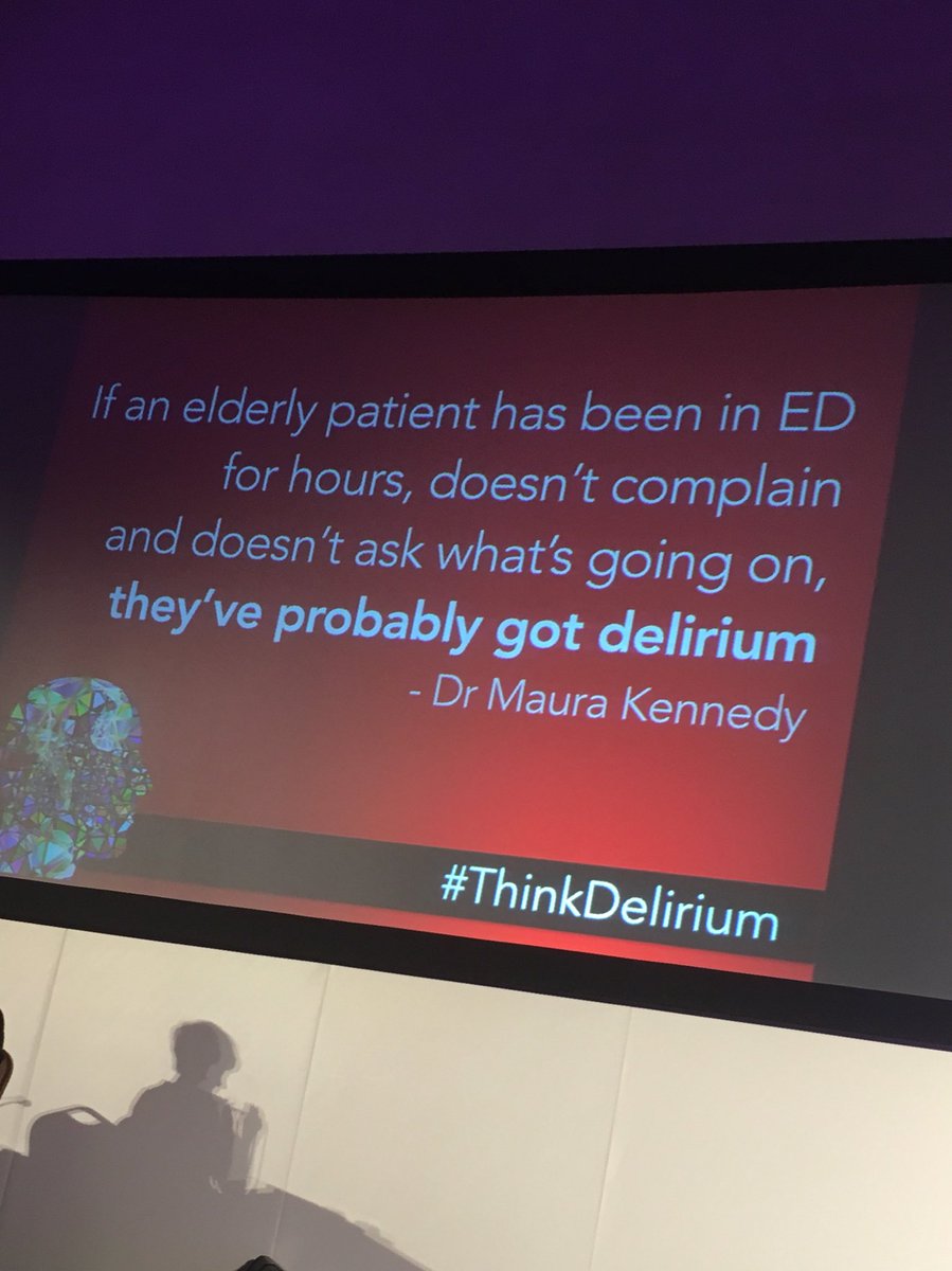 AshUmJo's tweet photo. #thinkdelirium @mmbangor #RCEMCPD #cardiff #geriatricemergencymedicine https://t.co/nSFEIkWNwc