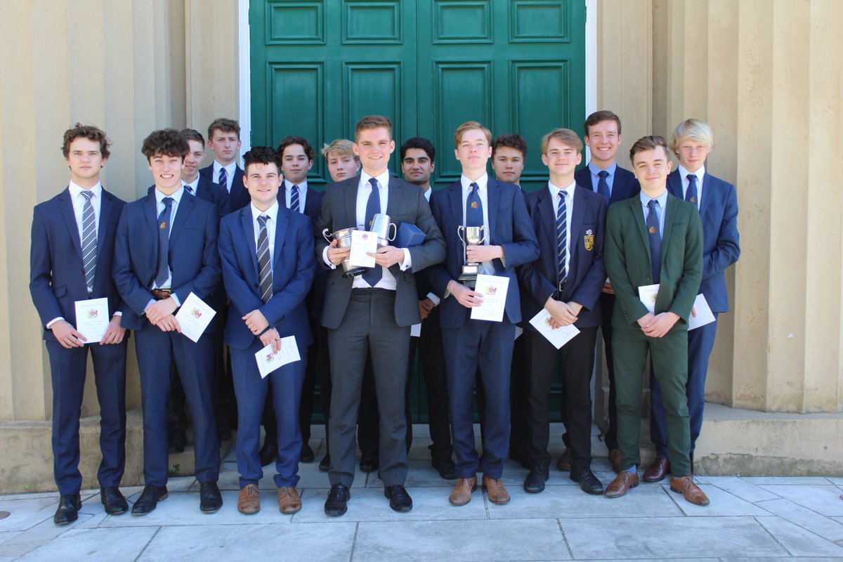 Well done to the boys in the 1st and 2nd XI teams who were awarded their senior hockey colours in assembly this morning at St James.