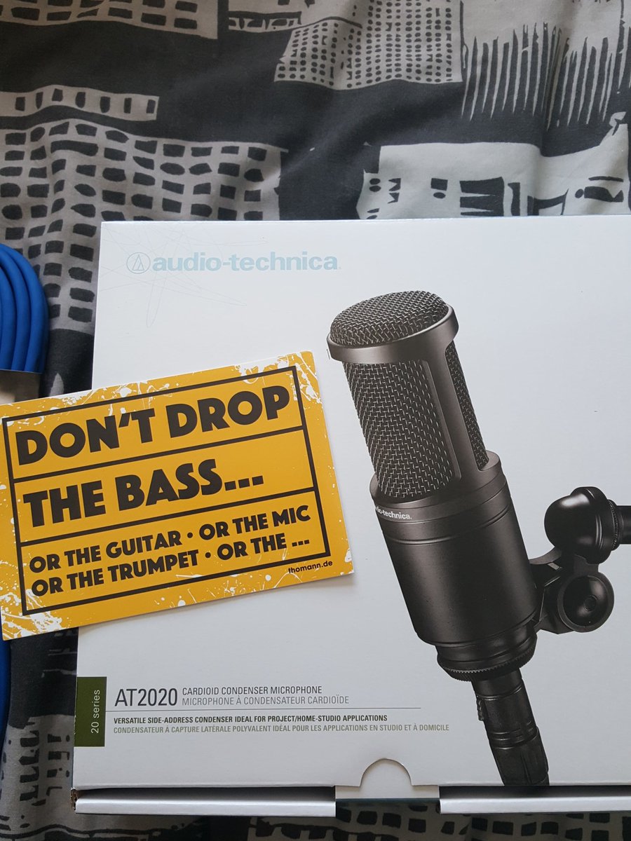 89_gaming's tweet photo. New mic hype, will be trying to get a stream in today - AK @AudioTechnicaUK @thomann https://t.co/kyRYY4sZ0o