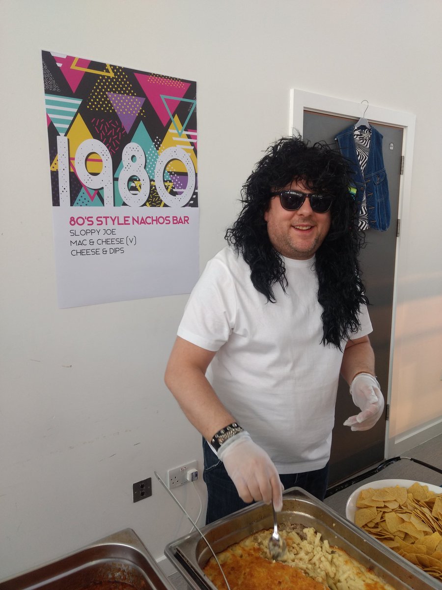 Inwoman's tweet photo. Lunch through the decades at #LUchange starting with my era https://t.co/RPn8p04Clo