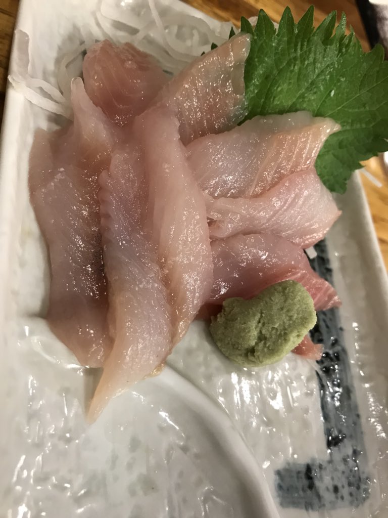 じん ホッケの刺身を頂きます ホッケ ホッケの刺身