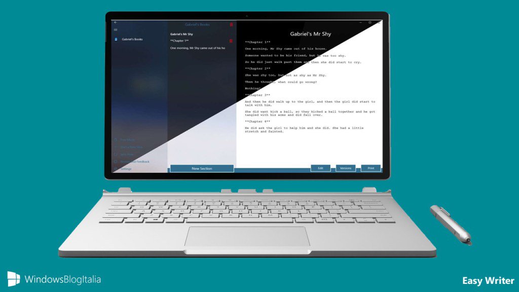 WindowsBlogIta's tweet photo. Download #EasyWriter, l'app per scrivere senza distrazioni su #Windows10 https://t.co/ySnmxxWSDo https://t.co/ZYfCam1fNM