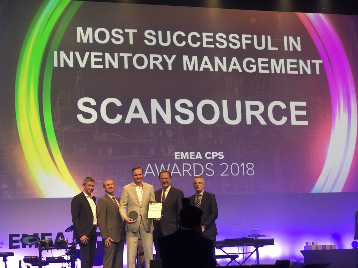 SCSC_POSB_EU's tweet photo. ScanSource named Most Successful in Inventory Management by @ZebraEMEA at Zebra EMEA CPS 2018 in Malta – thanks to everyone who played a part! #ZebraCPS18 https://t.co/tqsNuhGswJ