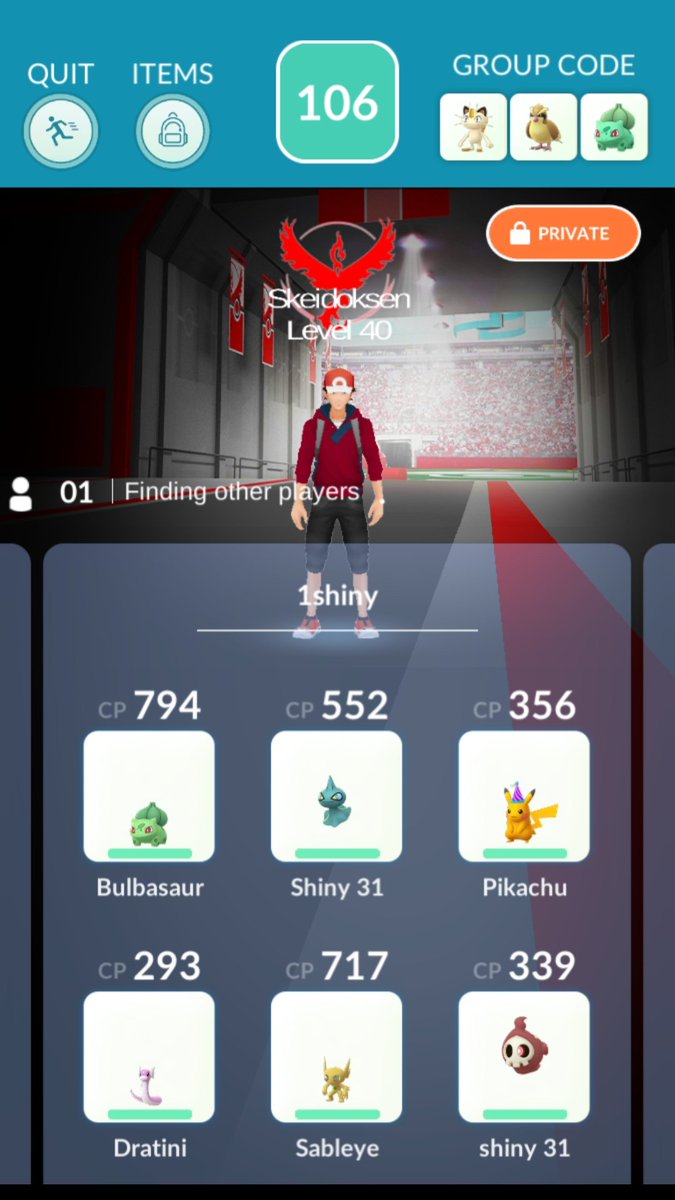 PokeNorge's tweet image. Swablu #funraid with different #shinypokemon mons #PokemonGO