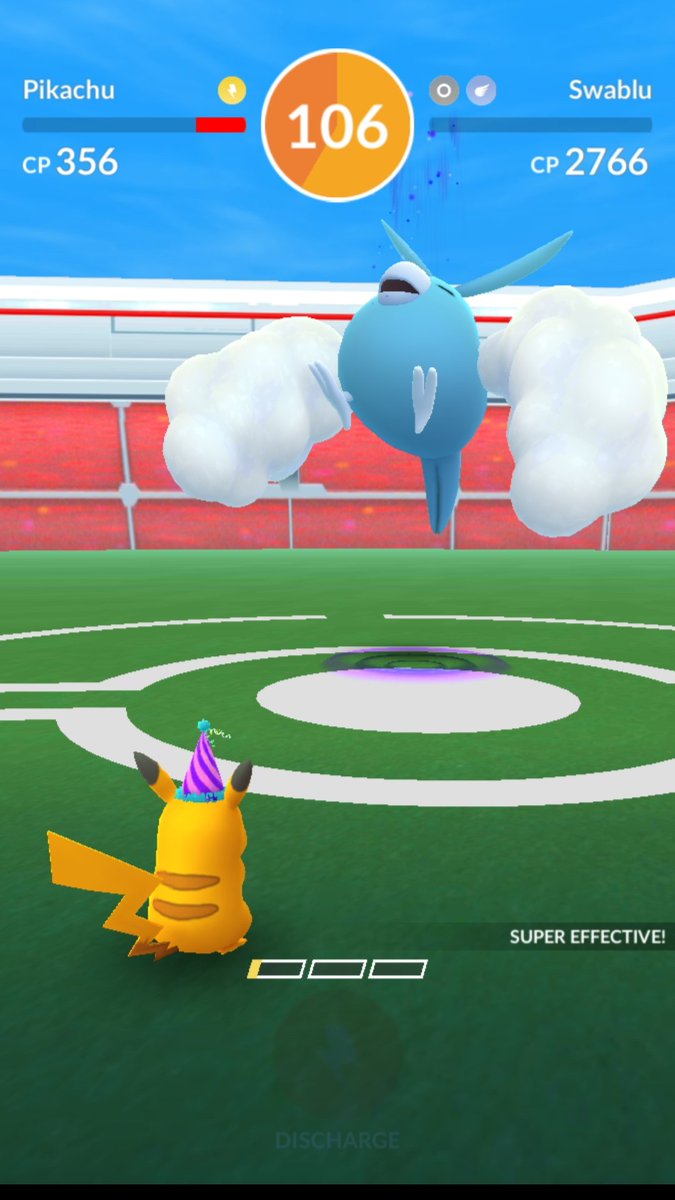 PokeNorge's tweet image. Swablu #funraid with different #shinypokemon mons #PokemonGO