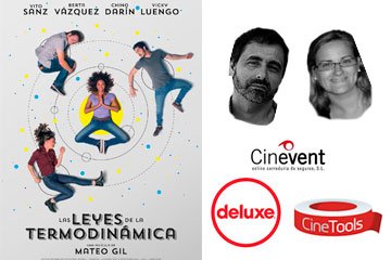 🍿¿Explica la ciencia el amor? Este viernes llega a los cines la película #LasLeyesDeLaTermodinámica, de Mateo Gil. ow.ly/pTIl30jzmyZ @caubet68, Clara Lago, Cinevent, 
 <a href="/bydeluxespain/">Deluxe Spain</a> , <a href="/cine_tools/">CineTools</a> #CineEspañol Y esta noche preestreno en <a href="/atresmediacine/">Atresmedia Cine</a>