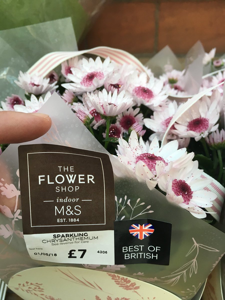 BeachBonkersHQ's tweet photo. Oh no @marksandspencer!!! 😱 Is this #plastic #glitter? However one disposes of these #flowers it’s going to end up in our environment. Please please stop doing this! Totally unnecessary &amp; makes a mockery of your “Plan A” @2minbeachclean @Seasaver @MarkGlennMurphy @SuffolkAONB https://t.co/4mOOM7LzzW
