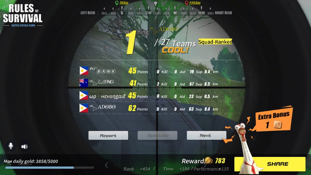 lloydzoor's tweet image. 🐔🐔🐔
#RoadToGrandMaster
#RulesofSurvival