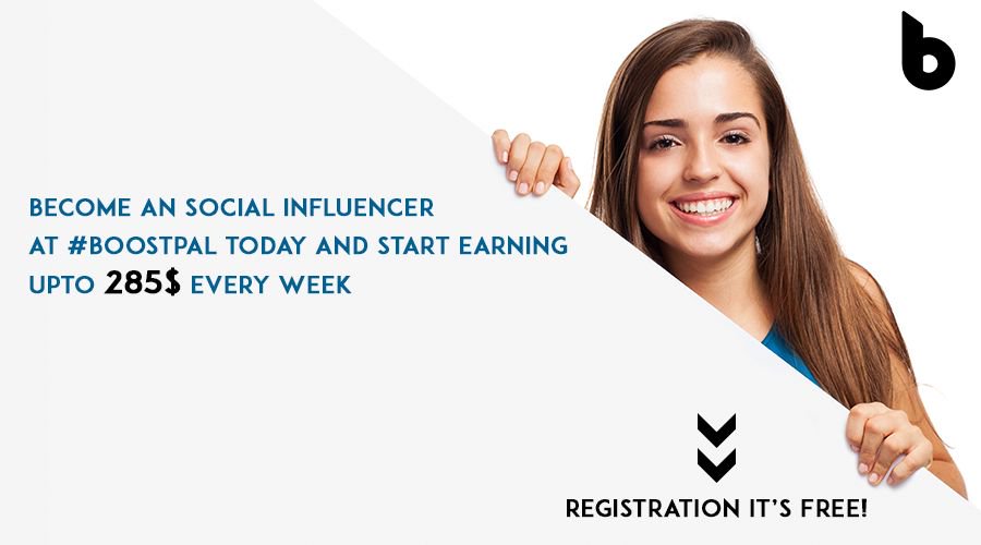 Boost_Pal's tweet image. Get Paid upto 285$ every Monday Working on Our Social Media Marketing Platform #boostpal

Join Today For Free! Become A #Boostpal Social Media #Influencer

Register now: buff.ly/2JFeDVx