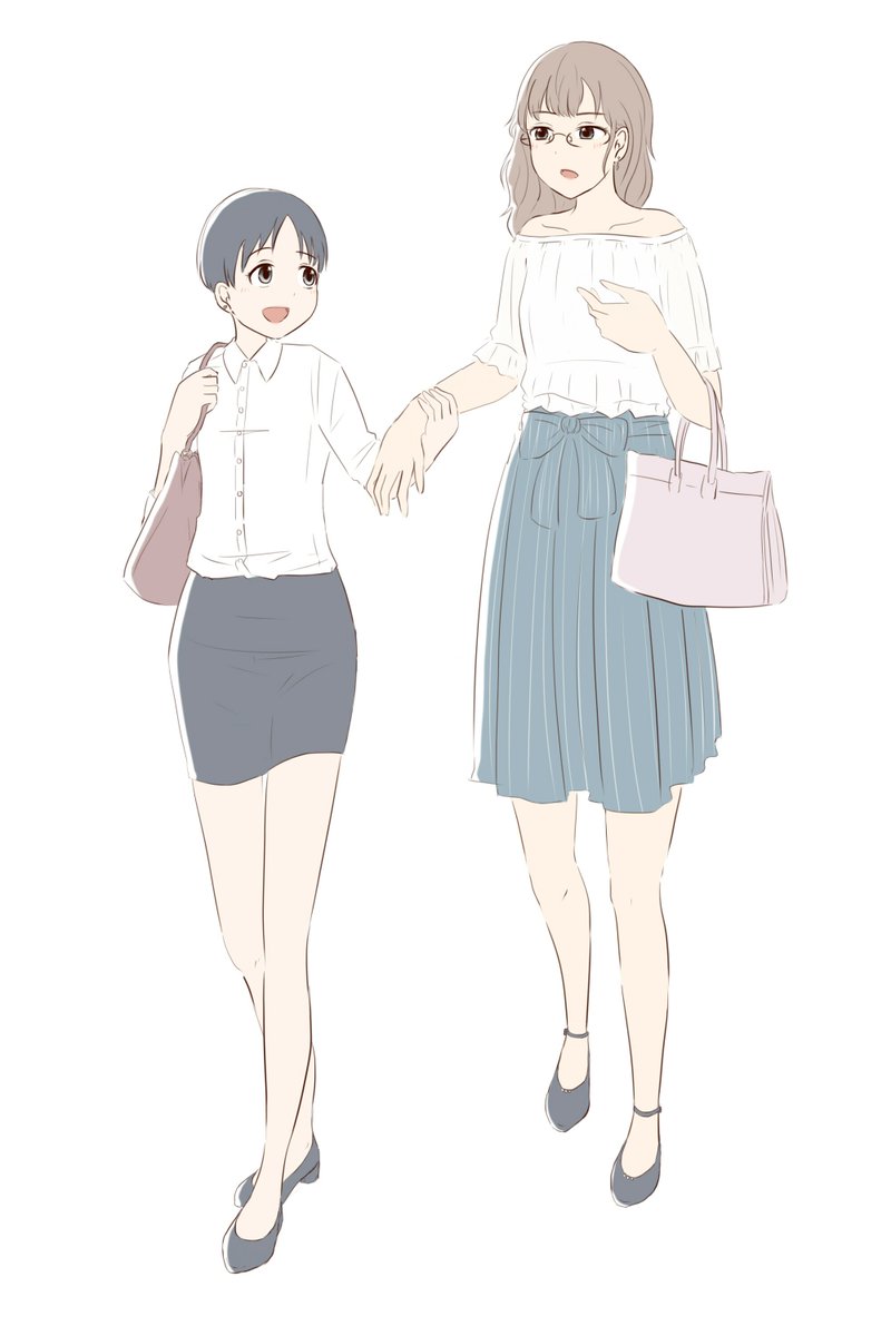 付き合ってそうで付き合ってないけど付き合いそうな女たち #創作百合