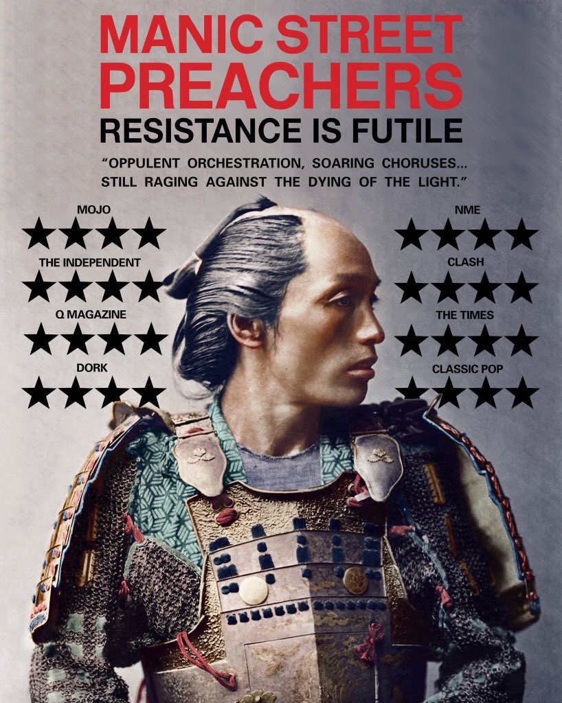 FDForum's tweet photo. #ManicsForNumber1 Look at all of those ★★★★ reviews! (And it’s even better than that) Buy @Manics #ResisitancIsFutile now: https://t.co/NssfCoRVaY https://t.co/HQcYL31qmG