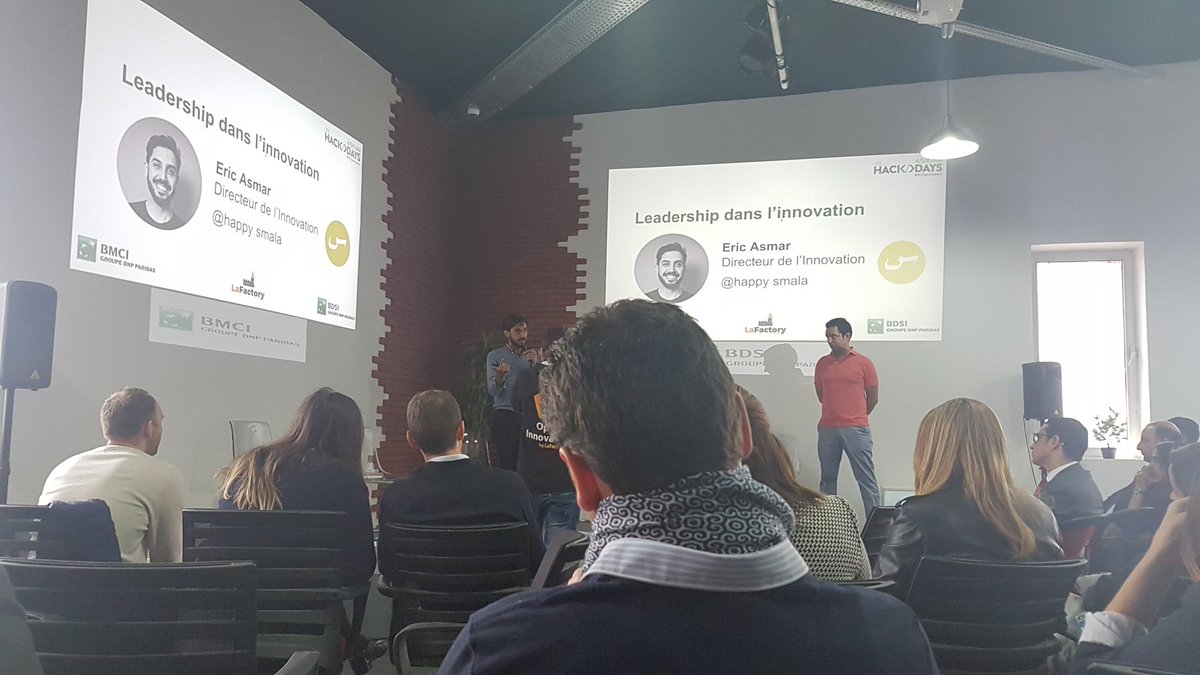 themedbenz's tweet photo. 💡 [#HackDaysBMCI] Témoignages et Inspirations de #Startup'eurs marocains 🇲🇦💡 [#HackDaysBMCI] #OpenInnovation #Hackathon @BMCI_BNPP @ScreenDy @LaFactory_co https://t.co/eX9Oqo3NA4