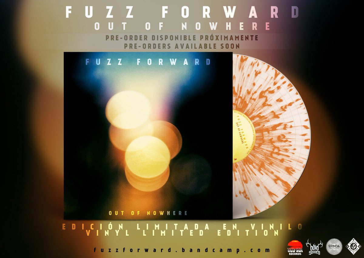 FuzzForward's tweet photo. “Out of Nowhere” will be released on vinyl! Soon, info for preorders. #fuzzforward #riffs #outofnowhere #vinyl #vinylporn #splatter https://t.co/mnXqnwMbg8