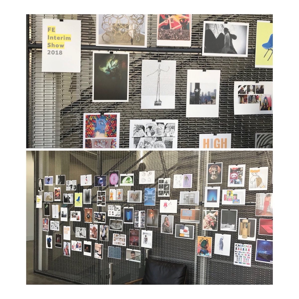 FE Interim Show going up! On display until 7th of May! <a href="/James_EH_Ward/">James Ward</a> <a href="/anavicente/">Ana Claudia Vicente</a> @LindaSDrew <a href="/gary_pritchard/">Professor Gary Pritchard PhD</a>