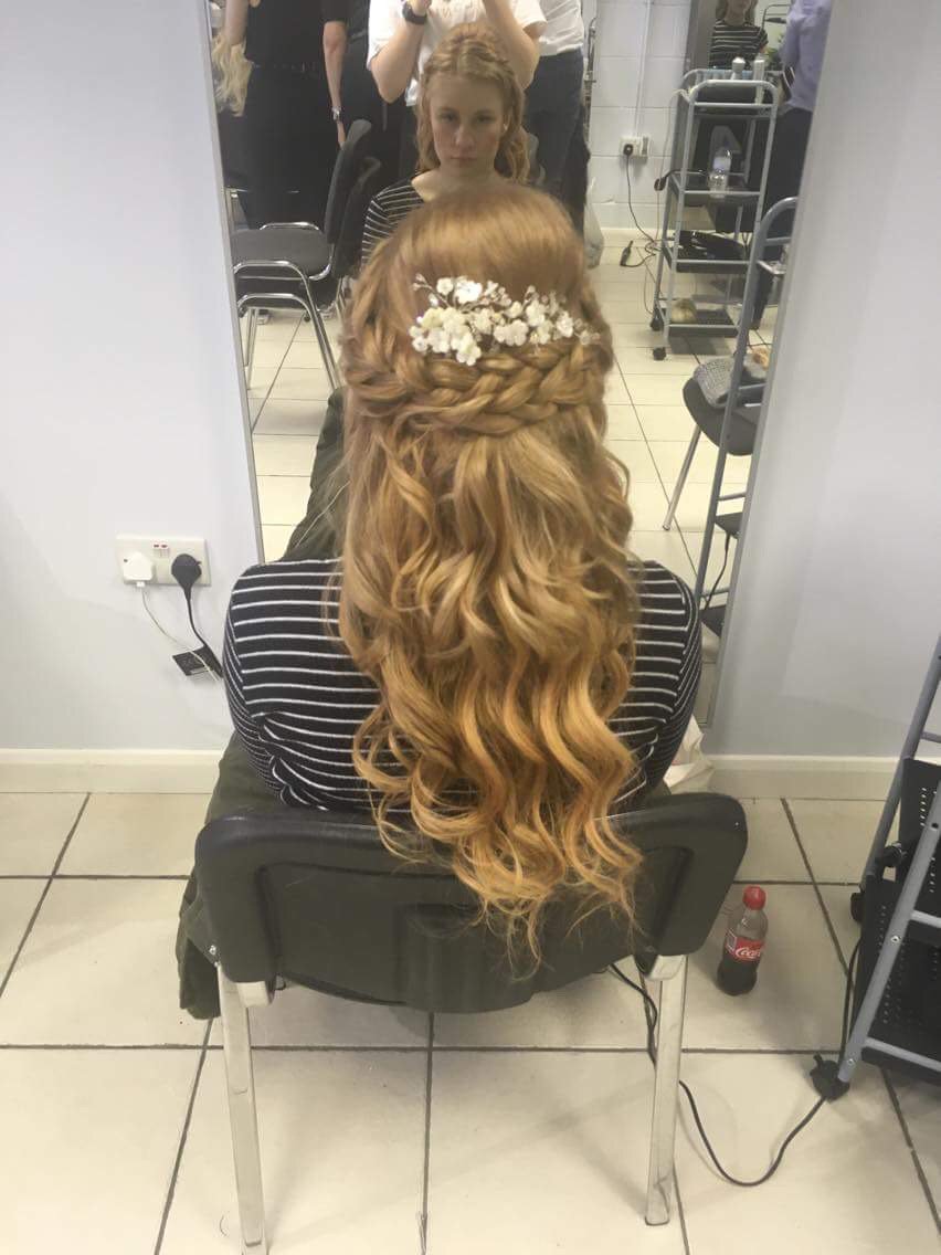 Beautiful occasion hair by Olivia. Consultations are complimentary for any functions you may have this summer #wedding #prom #party #ball #gardenparty #summerparty #hairup #msalons