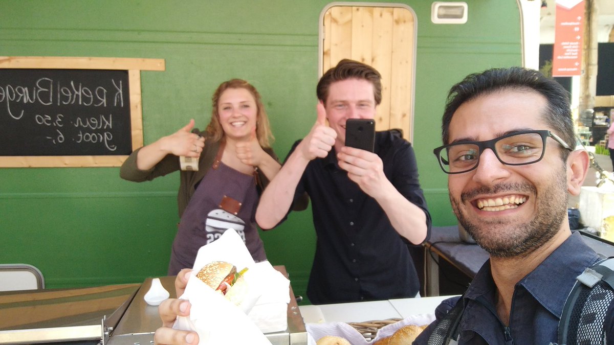 AdjmalSarwary's tweet photo. #SuDSummit the burger was awesome @BurgsFoods https://t.co/NdbAr8zplk
