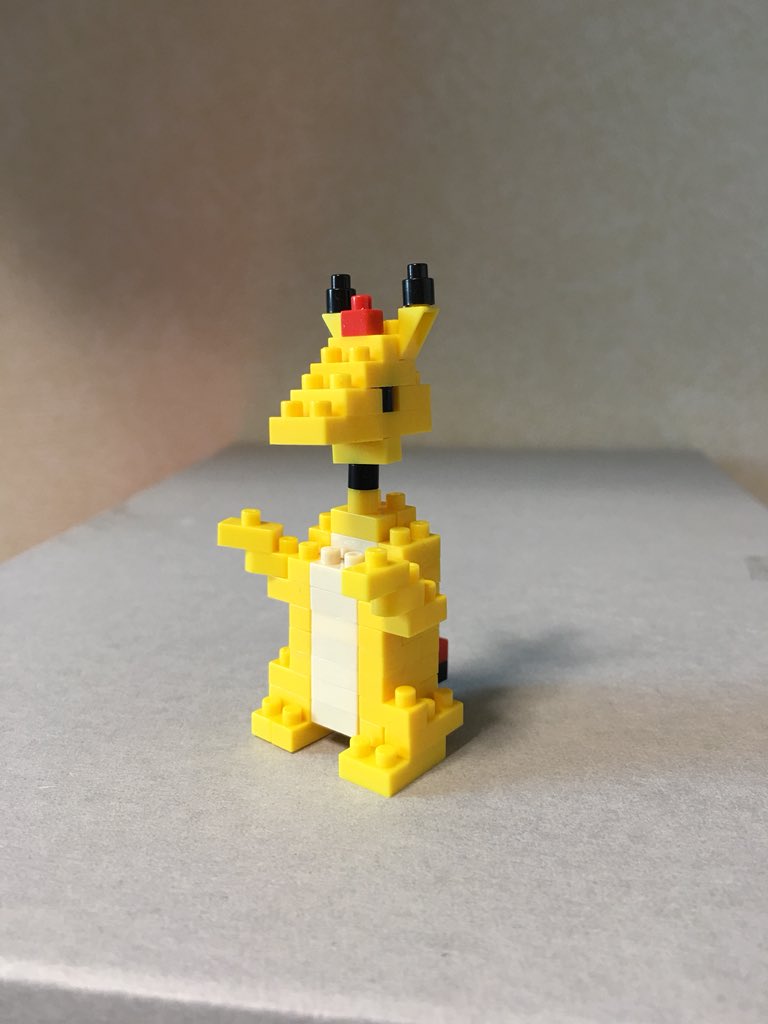 竹沢 ダダ兄 V Twitter ナノブロックポケモンオリジナルのデンリュウです ポケモンgoのを見て デンリュウこいつなら作れそう という訳で作った 余りブロックで作ってます 首は黄 黒の三連ストライプなのですが凄え長くなるので一連にしました とぼけたデンリュウの 竹沢 ダダ兄 V Twitter ナノブロックポケモンオリジナルのデンリュウです ポケモンgoのを見て デンリュウこいつなら作れそう という訳で作った 余りブロックで作ってます 首は黄 黒の三連ストライプなのですが凄え長くなるので一連にしました とぼけたデンリュウの