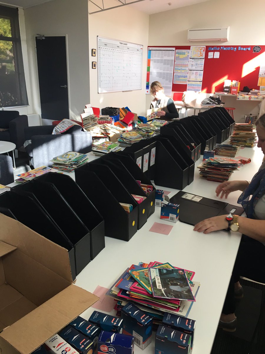 Some holiday fun!!! Sorting Home Reading books 😩