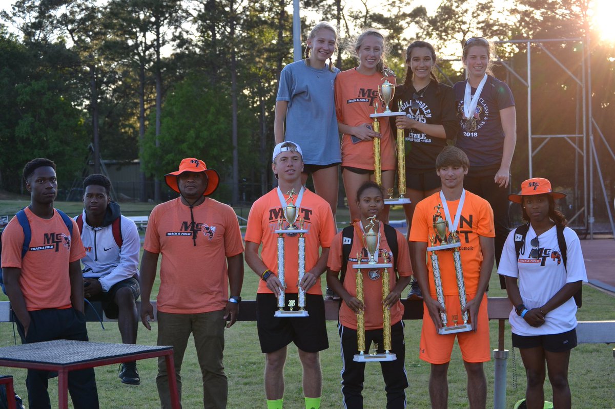 Congratulations to McT Track and Field at Mobile County Champonships. Girls 1st and Boys 2nd.