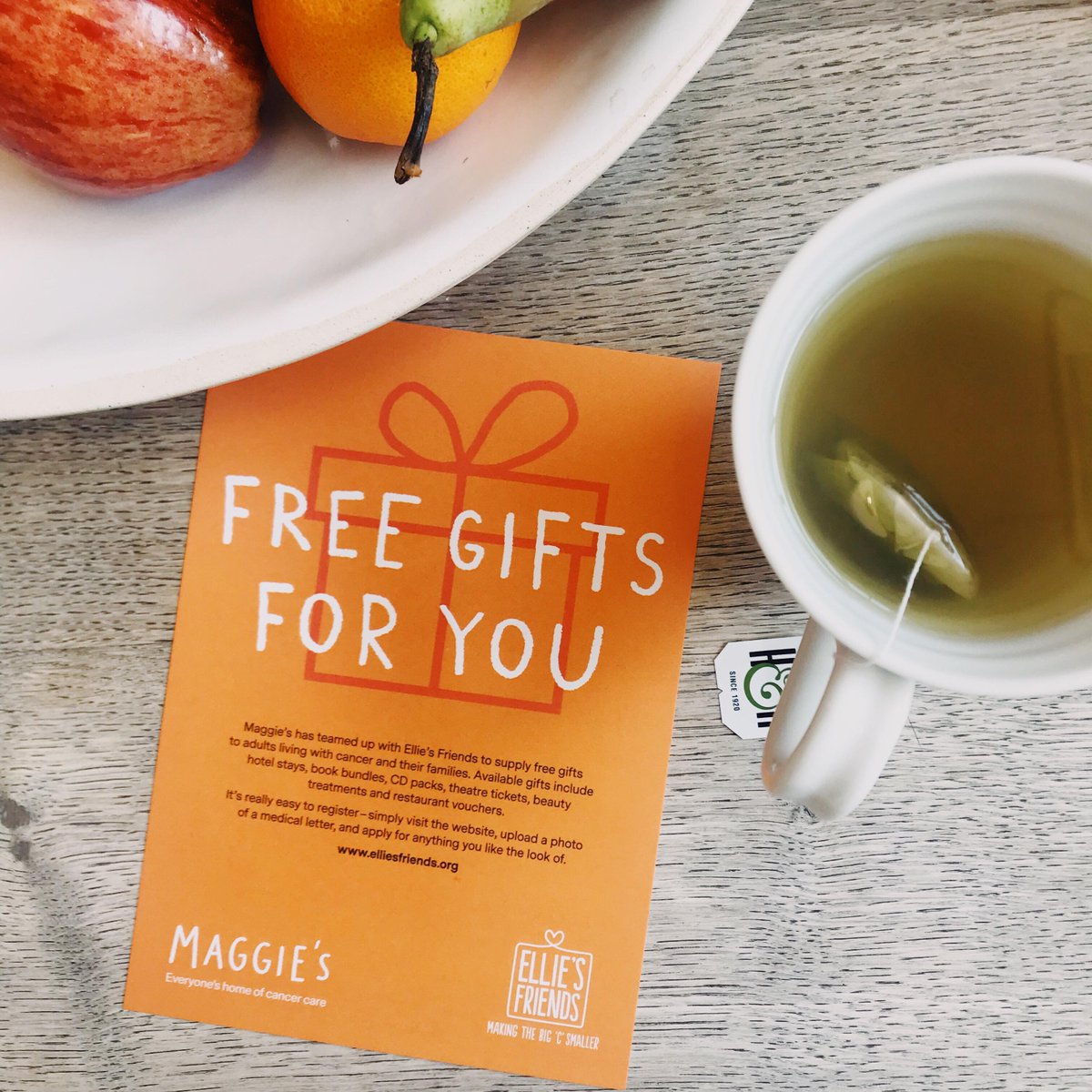 We are delighted team up with <a href="/ElliesFriends/">Ellie's Friends</a> and that so many of our centre visitors are able to enjoy so many amazing prizes! Ellie's Friends supplies gifts to adults living with cancer and their families... Apply for anything you like the look of on elliesfriends.org