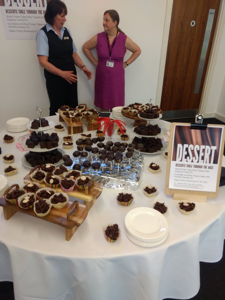 Inwoman's tweet photo. Got a bit of a sugar rush after these desserts #LUChange https://t.co/qyP2O1wPaU