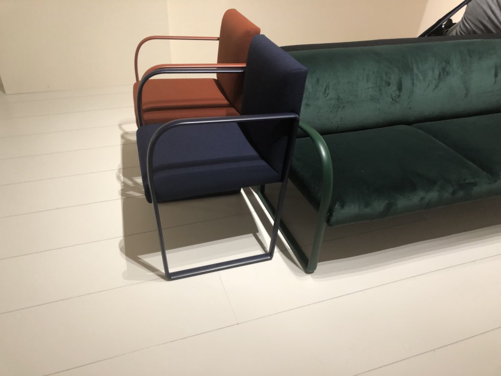 stephanlucian's tweet photo. Similar but not the same , the family collection of chairs brings all of us together @ArperOfficial #arpervalues @homeditcom #salonedelmobile https://t.co/VU7yuAEk5G