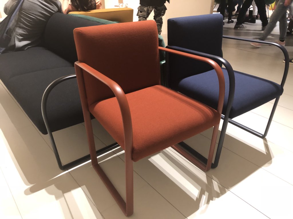 stephanlucian's tweet photo. Similar but not the same , the family collection of chairs brings all of us together @ArperOfficial #arpervalues @homeditcom #salonedelmobile https://t.co/VU7yuAEk5G
