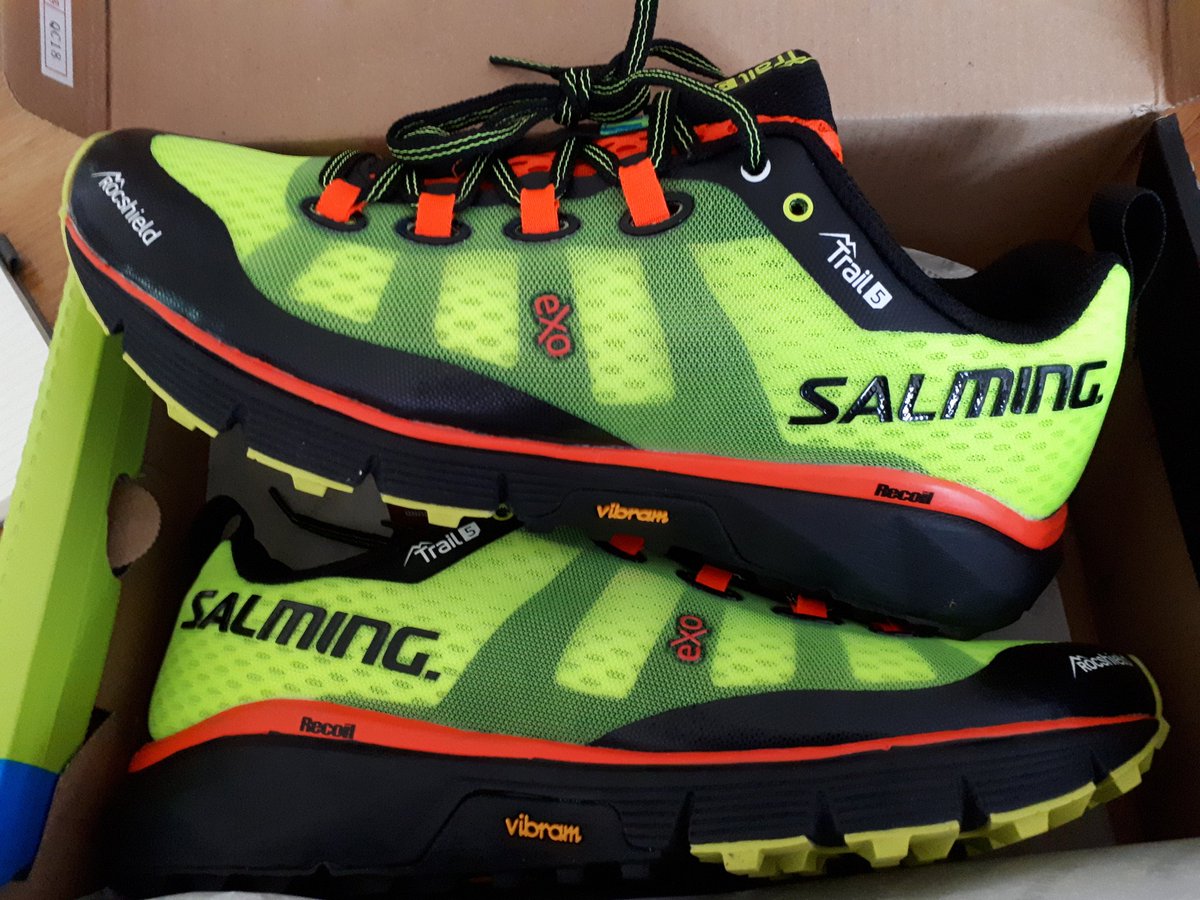 Love representing <a href="/Salming_UK/">Salming Running UK</a> - what can be better than a delivery of the best shoes going on a sunny day?
#HelloTrails
