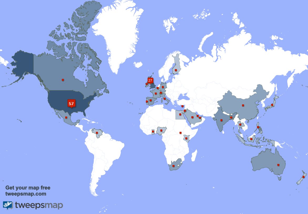 I have 3 new followers from UK. last week. See tweepsmap.com/!niptucknews