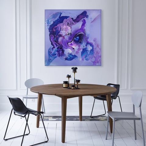 IN__SPACES's tweet image. A one of a kind art piece, ‘Luma’ was created using fine Kremer pigments on a hand-stretched canvas of 380g quality. #art #pigment #purple in-spaces.com/prints-and-art…