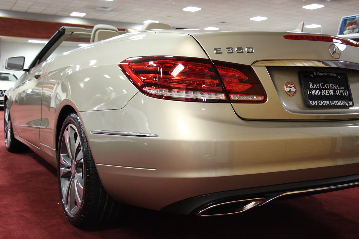 Schedule your test drive in this Dune Silver Certified Pre-Owned 2014 Mercedes-Benz E 350 Cabriolet today at #RayCatenaMotorCar! bit.ly/2HtpAbW