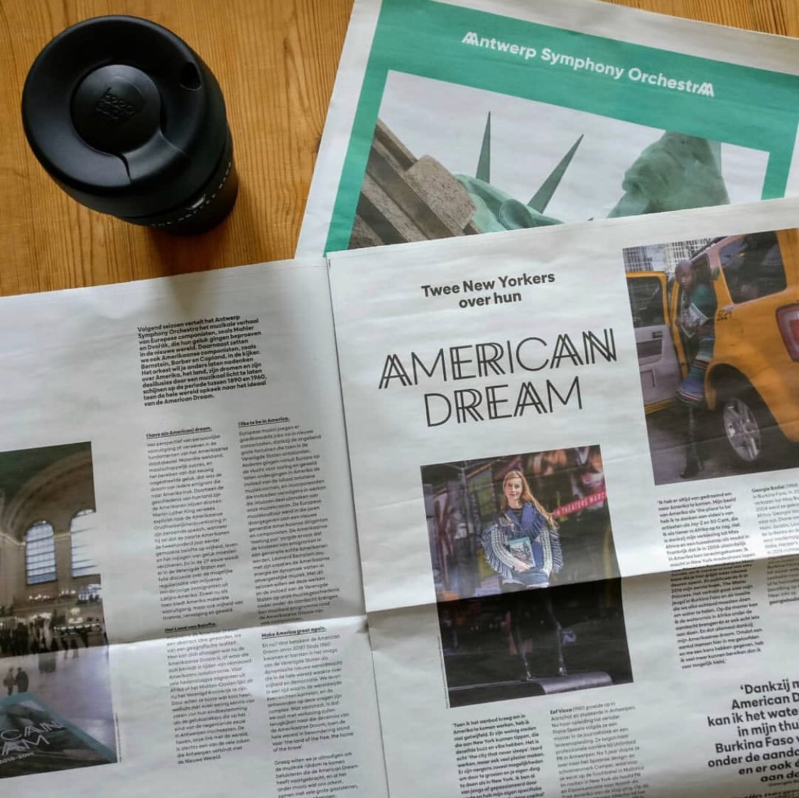 DolceVicca's tweet photo. 12 years ago I first visited the city that would later become home. I would marry my boyfriend here and work together with the most incredible people. Proud to be featured today as part of @antwerpsymphonyorchestra in @destandaard on the #AmericanDream https://t.co/bx3F3TrDyt
