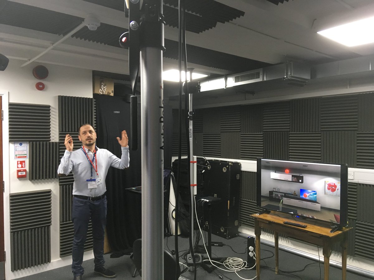 3DTuneIn's tweet image. Demoing AudGamPro for our reviewers. #H2020