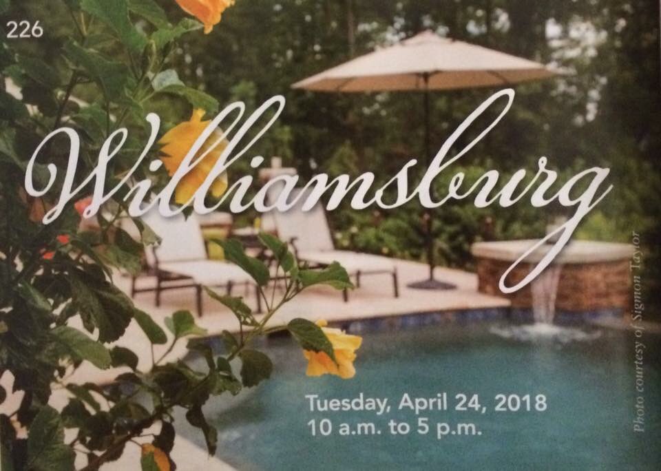 plan visit to Historic Garden Week Williamsburg TuesdayApril 24. Colonial Williamsburg,Governor's Land at Two Rivers, garden tour times, directions, parking..combo tickets with neighboring tours.
vagardenweek.org/warehouse/fm/d…
Advance tickets (plus combo) vagardenweek.org/main/tickets
#hgw18