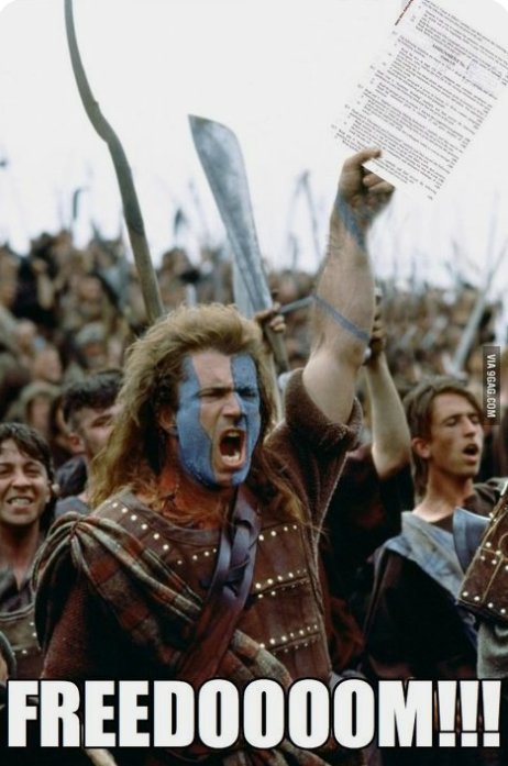 beckrhoades's tweet photo. As we are wrapping up the semester, who else feels this way as they submit their final papers/projects? #techhrd https://t.co/XRIu80I7bG