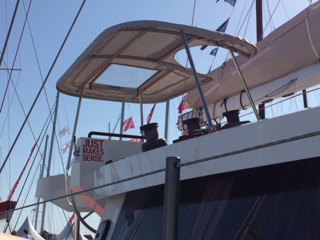 TTOPoutdoor's tweet image. Quelques un de nos biminis exposés à #laGrandeMotte #Multi2018 #Multicoque ⚓️⛵️☀️