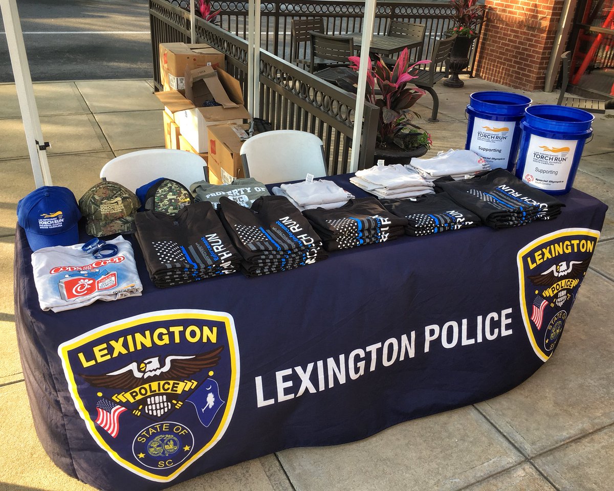 LexingtonPD's tweet photo. Want to represent and show your for @sosouthcarolina?  Stop by @ChickfilA Lexington and @ChickfilASP to pick up a cap or t-shirt (sizes small to 3XL) until 6:00 p.m. https://t.co/iASRwbmgji