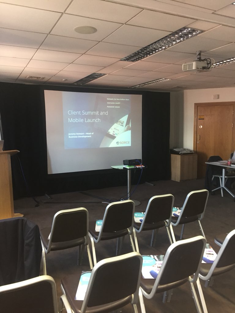 ourSORCE's tweet photo. Ready for the @ourSORCE client summit and mobile launch #intranetsuccess https://t.co/TkXOB4LrwJ